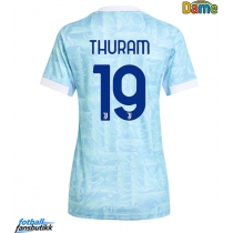 Juventus Khephren Thuram #19 Bortedrakt Dame 2025-26 Kortermet